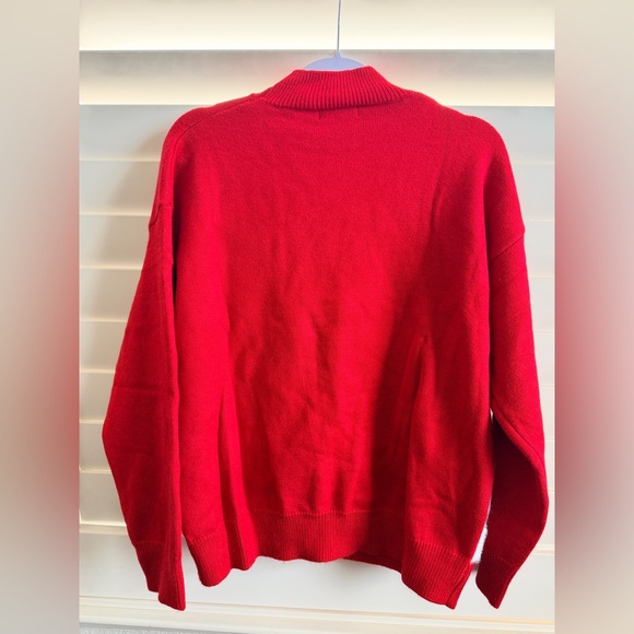 Disney Red Crewneck Baymax Sweater - Picture 2 of 4